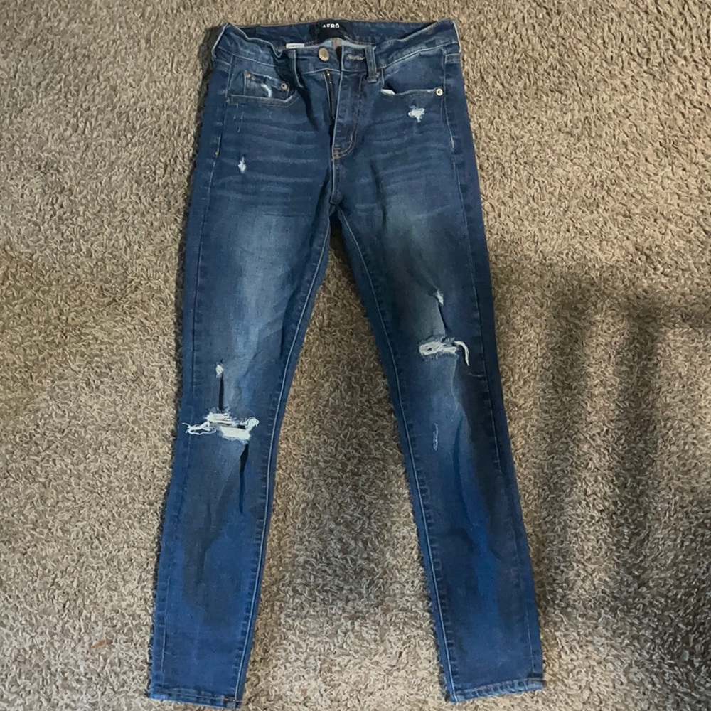 High rise jeggings